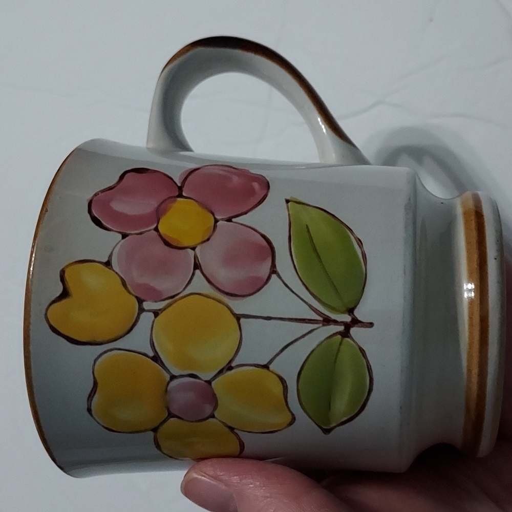 Norleans Ceramic Coffee Cup,Multicolor,OS Made in Korea